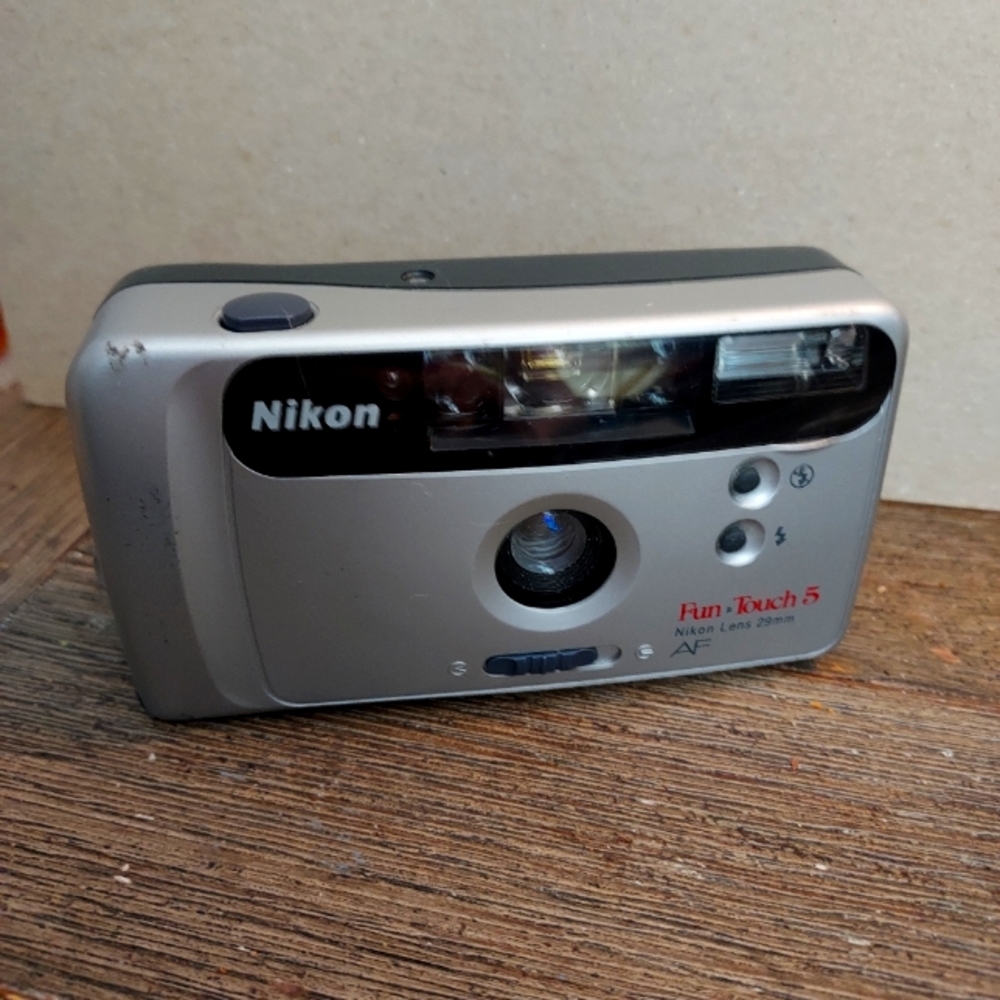 Vintage Nikon Fun Touch 35mm Camera